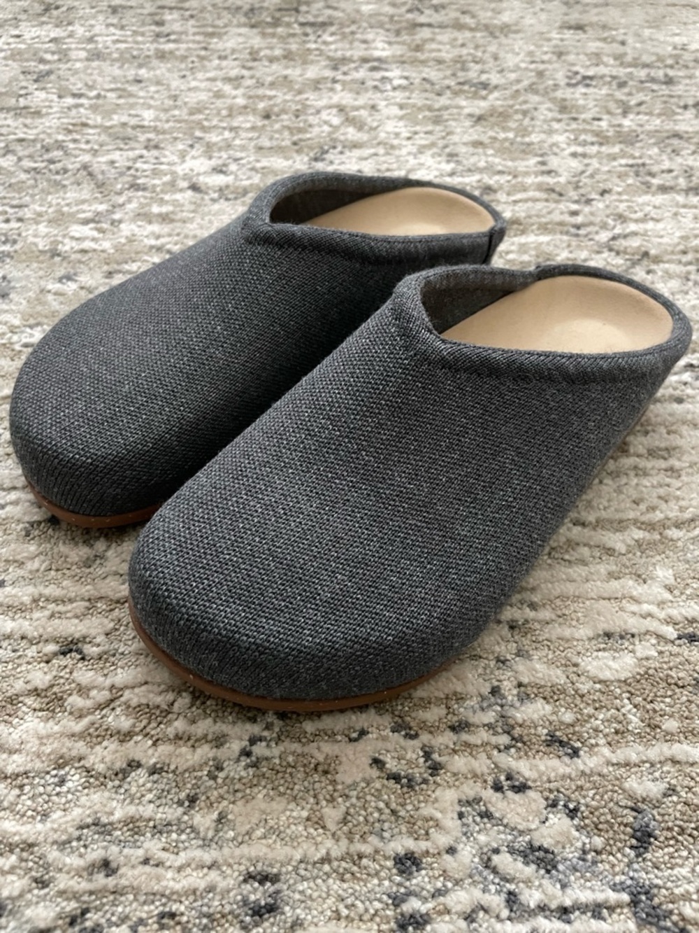 Rothy's The Casual Clog Shoes Merino Wool Medium Gray Size‎ 7 - Picture 3 of 10